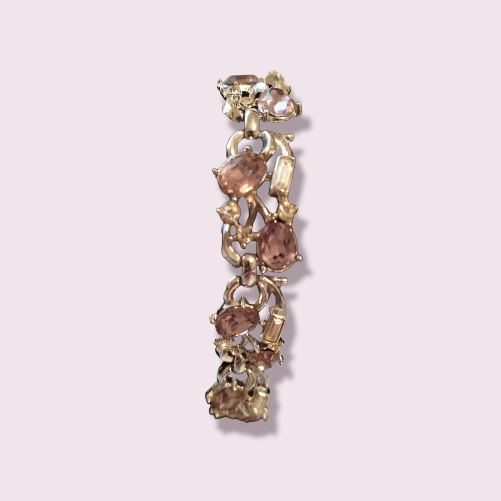 Trifari crown bracelet vintage bangle